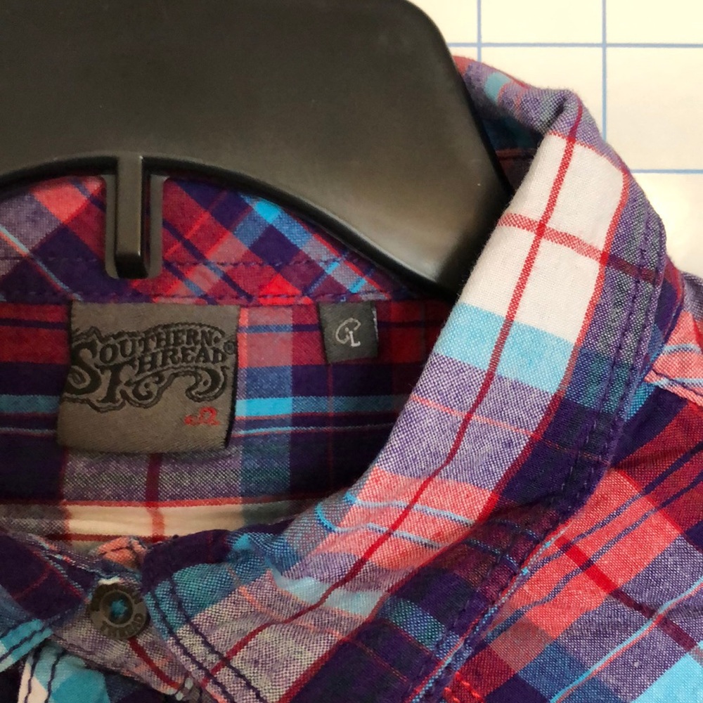 Southern Thread Western button down shirt - Picture 2 of 6